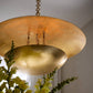 Florko Chandelier Gold Leaf