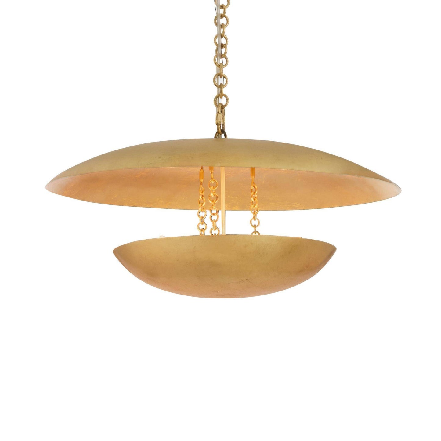 Florko Chandelier Gold Leaf