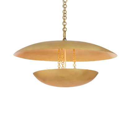 Florko Chandelier Gold Leaf