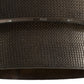 Close-up of a textured black car mat with a grid pattern