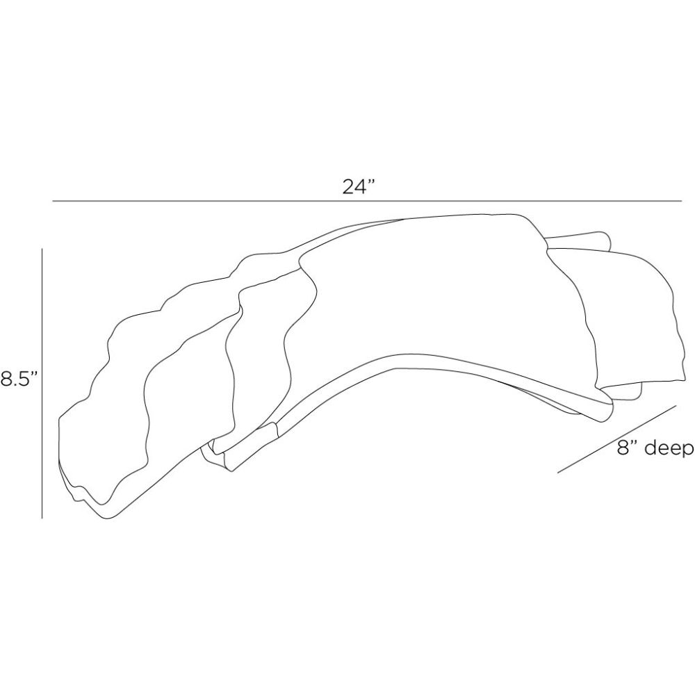 arteriors carnegie sculpture diagram