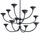 Larkin Chandelier Black Iron