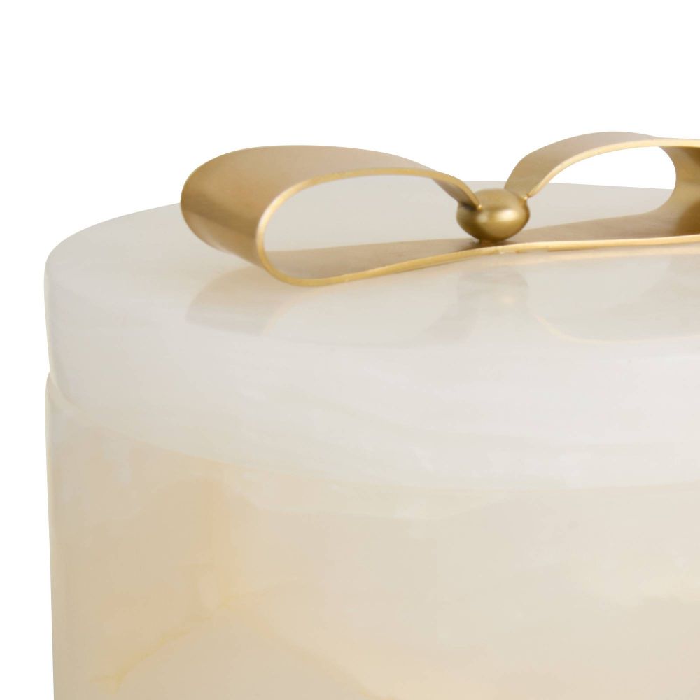 Monet Small Container White Onyx