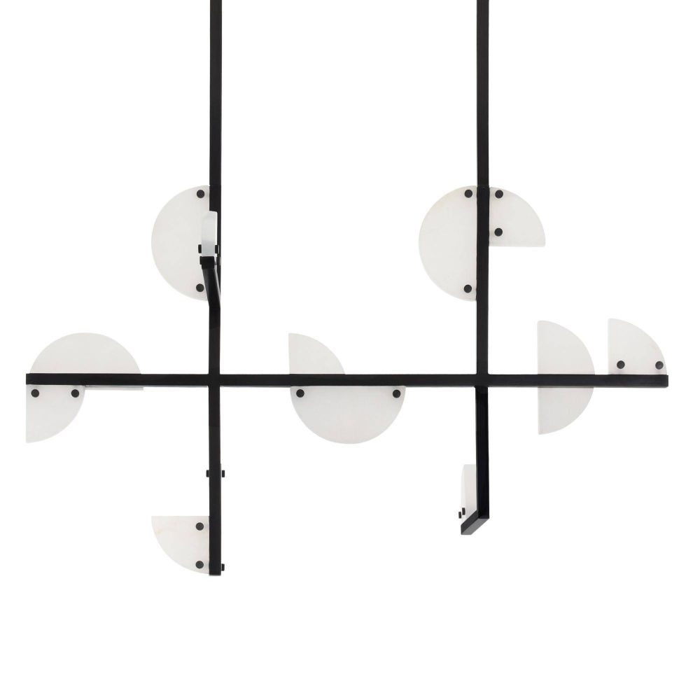 Nova Alabaster Linear Chandelier