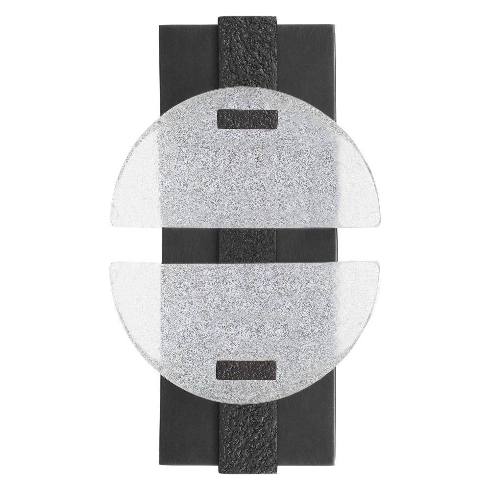 Logan Sconce Seedy Glass