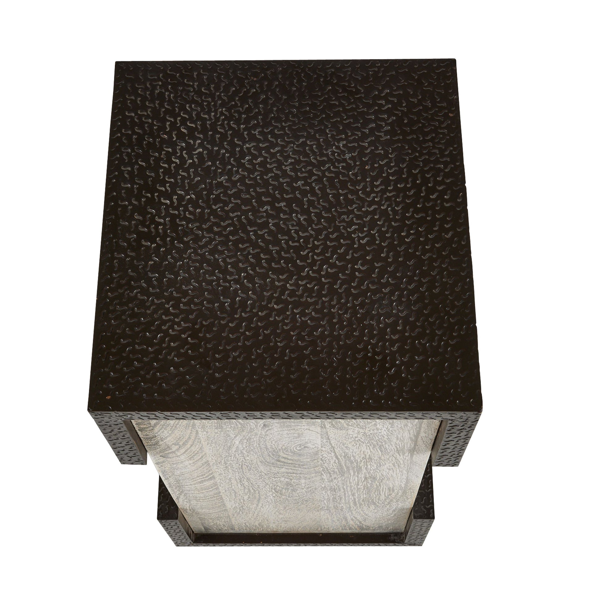 arteriors exeter accent table top