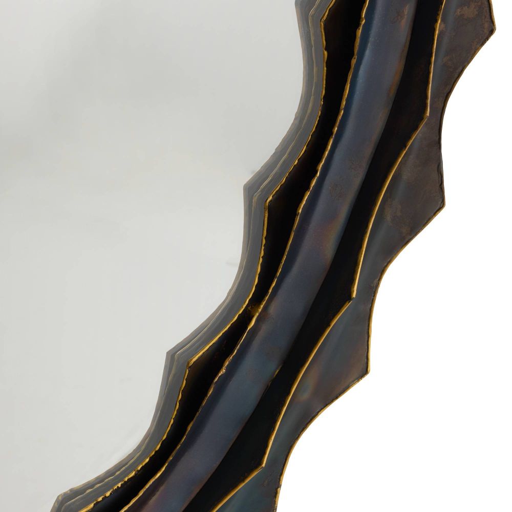 Norway Mirror Burnt Iron