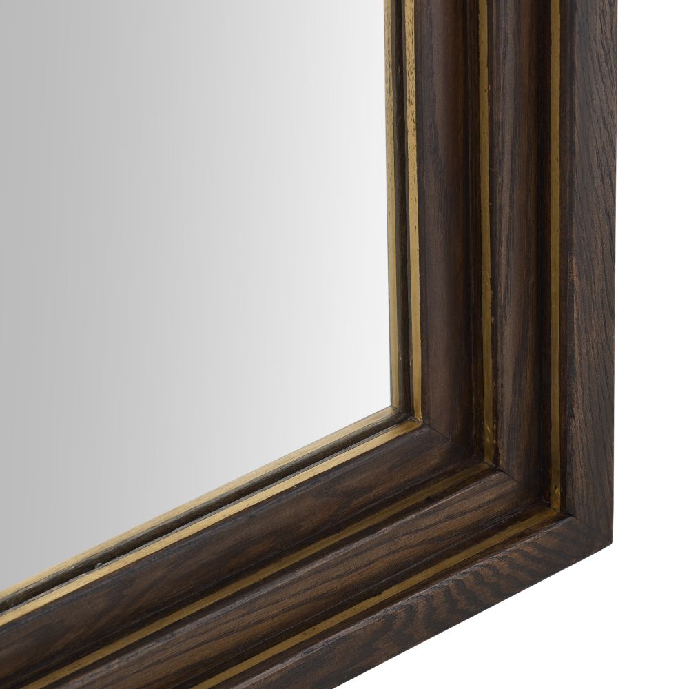 Jennings Floor Mirror Sable Wood