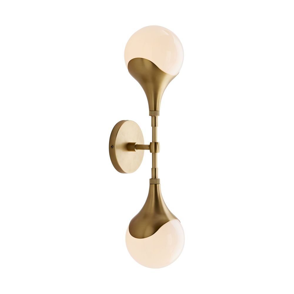 Augustus Sconce Antique Brass