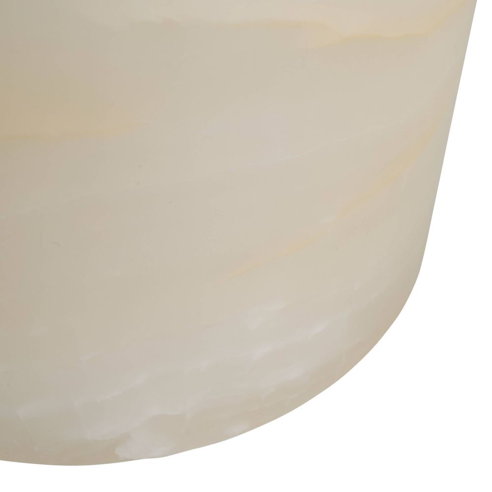 Close-up of a marble jar