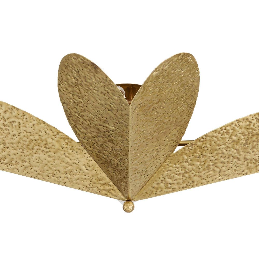 Lucinda Flush Mount Antique Brass