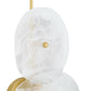 Kylie Sconce White Glazed Glass