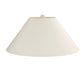 White lampshade on a white background
