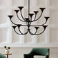 Larkin Chandelier Black Iron