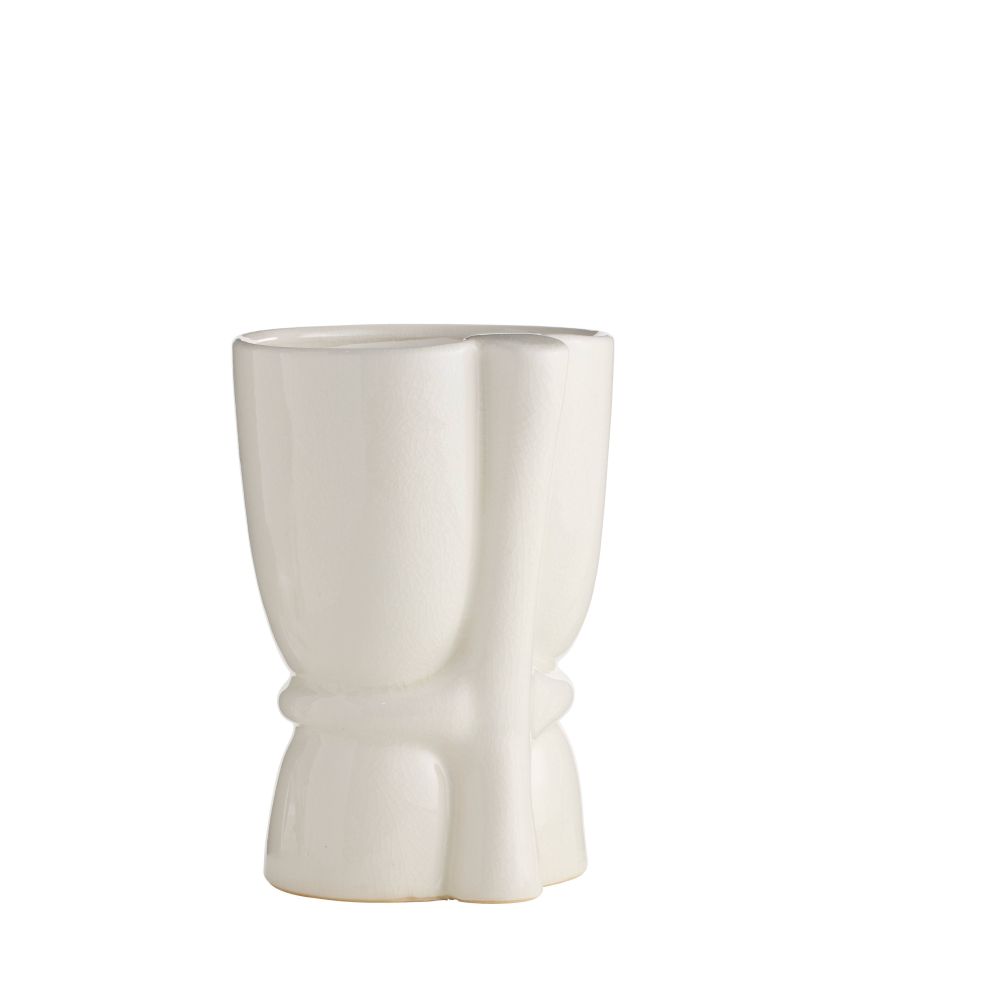 Maud Vases Set Ivory Ceramic