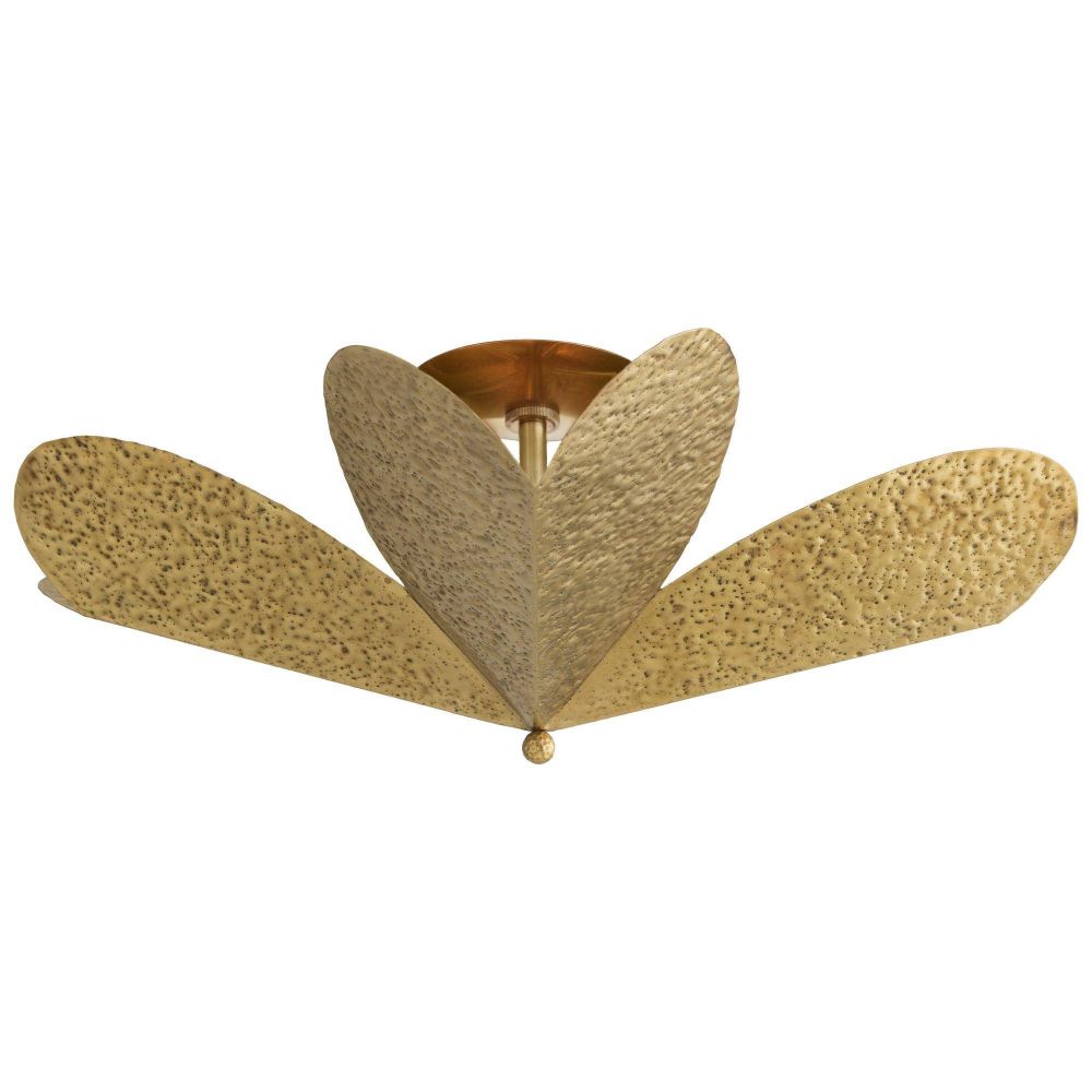 Lucinda Flush Mount Antique Brass