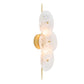 Kylie Sconce White Glazed Glass