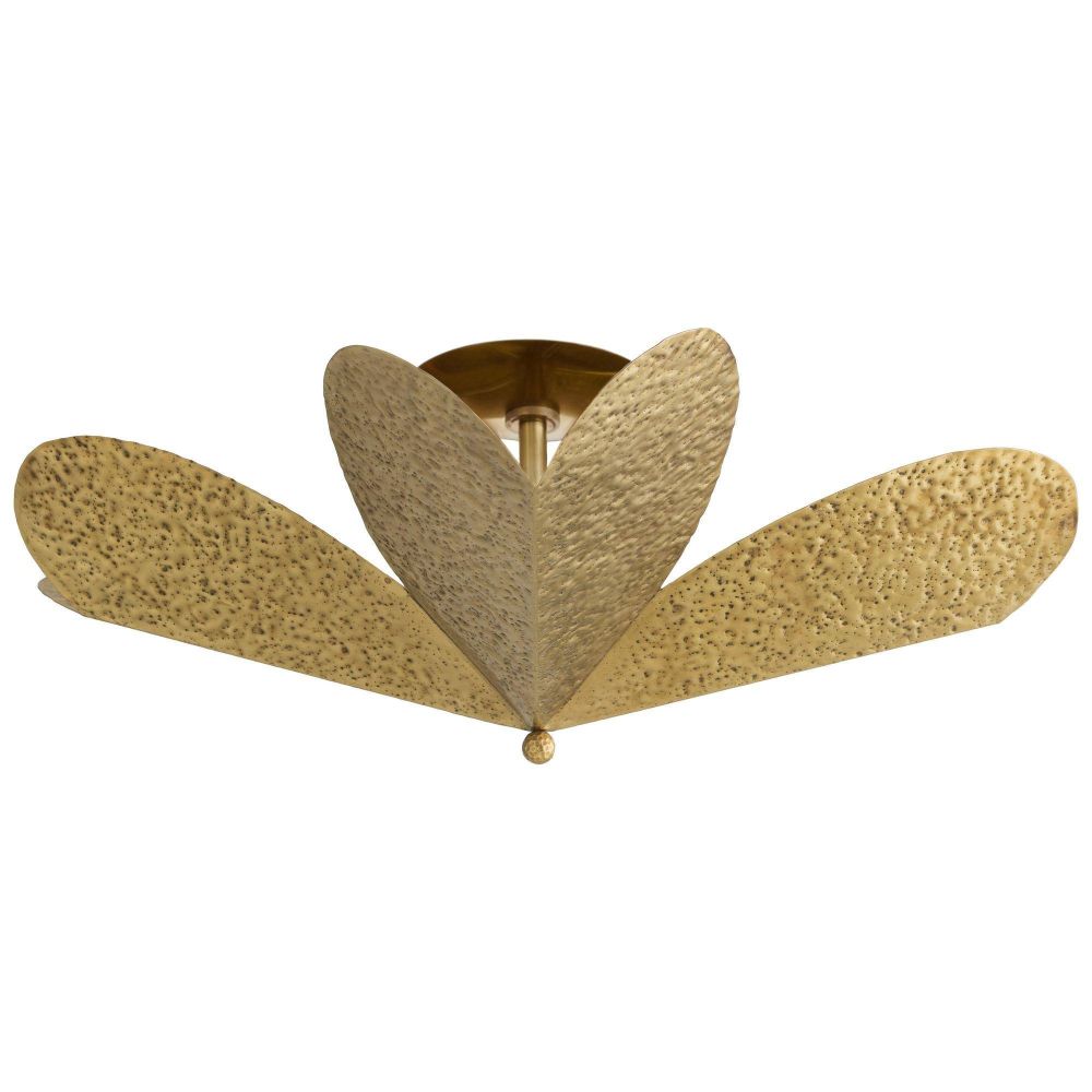 Lucinda Flush Mount Antique Brass