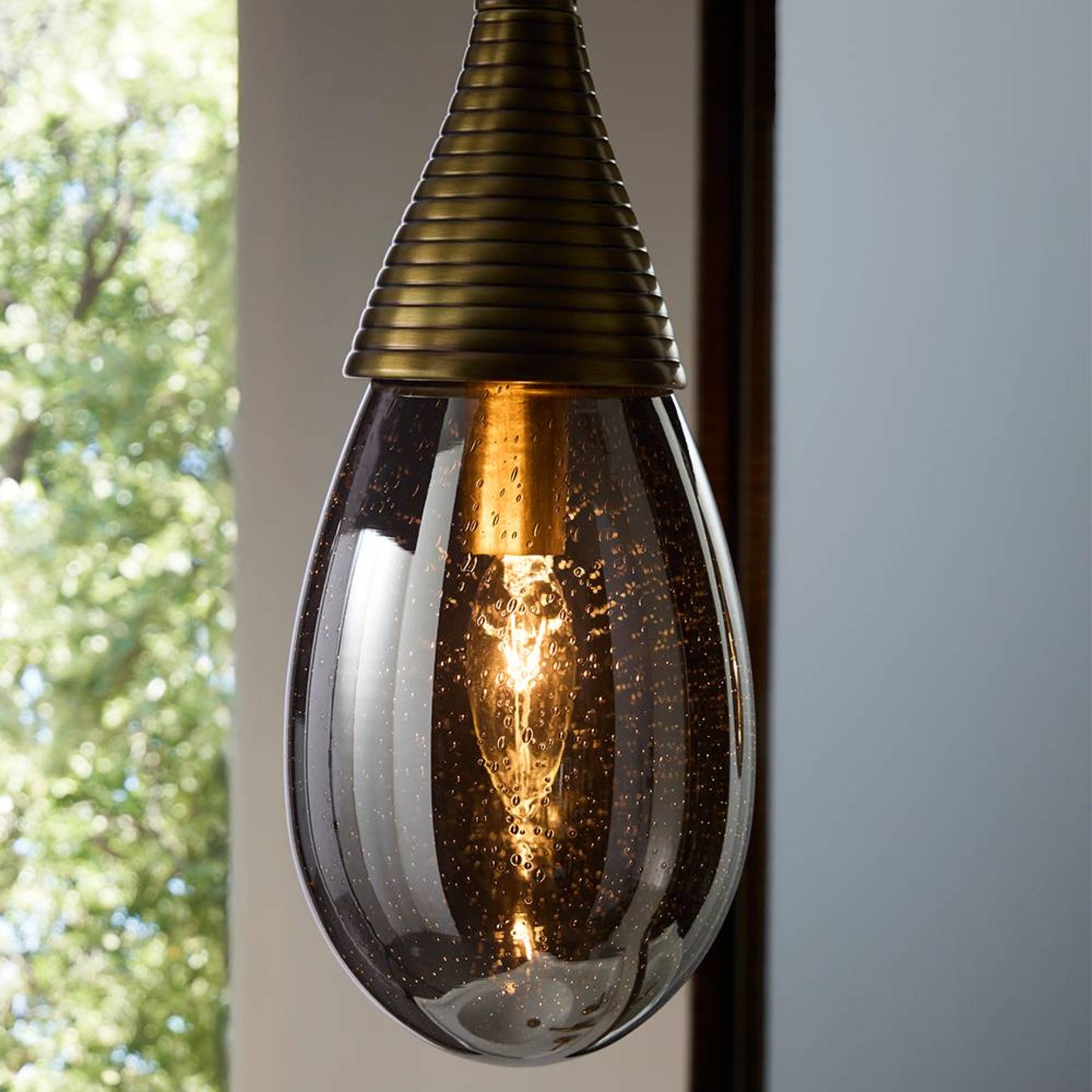Giselle Pendant Seeded Glass
