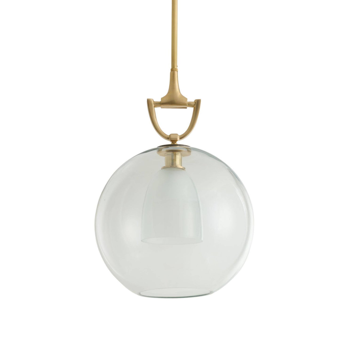 Estribo Pendant Clear Glass