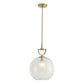 Estribo Pendant Clear Glass