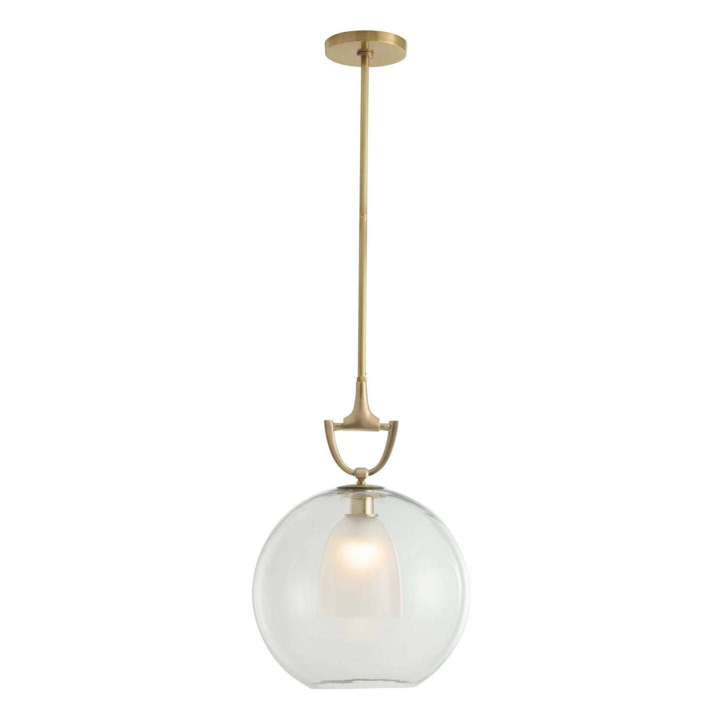 Estribo Pendant Clear Glass