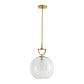 Estribo Pendant Clear Glass