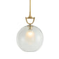 Estribo Pendant Clear Glass