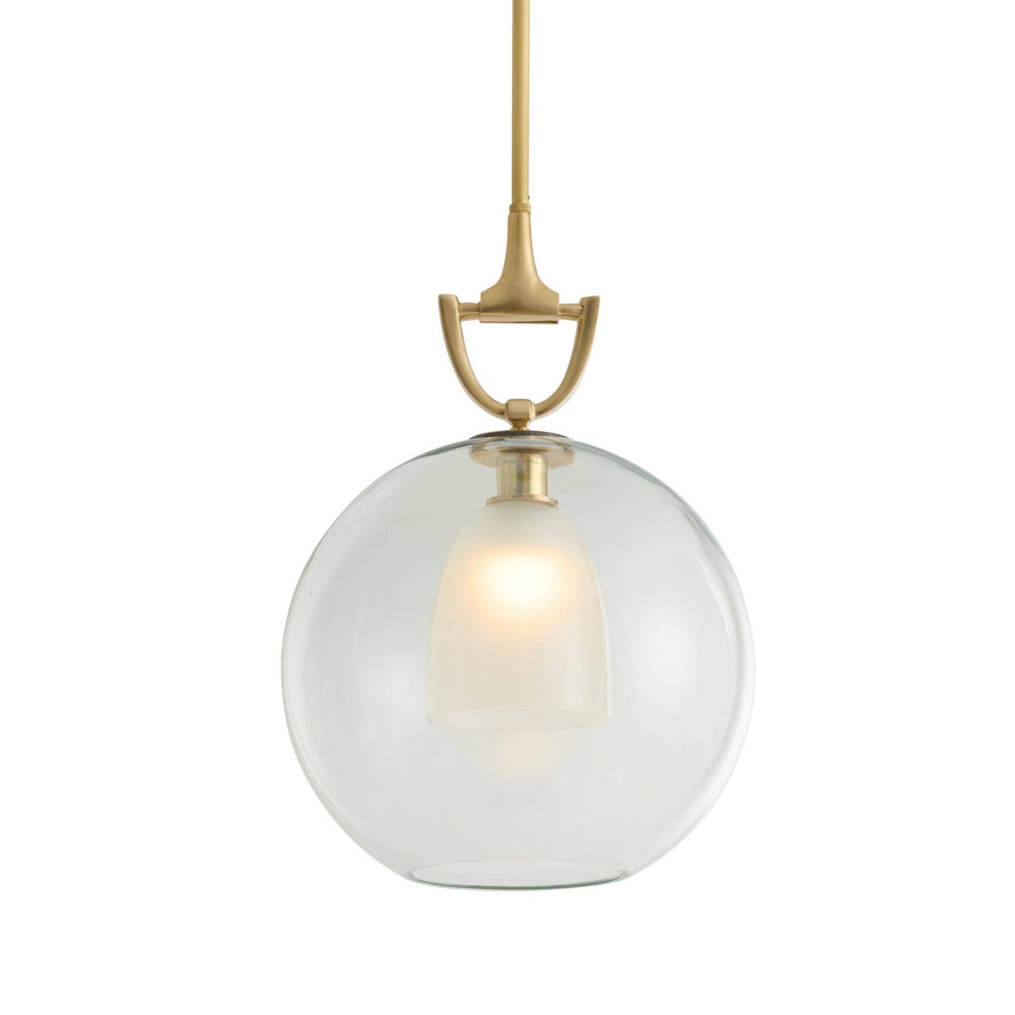 Estribo Pendant Clear Glass