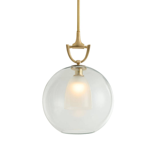 Estribo Pendant Clear Glass