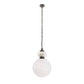 Rosemont Large Pendant Matte Swirled Glass