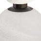 Rosemont Large Pendant Matte Swirled Glass