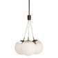 Trinity Chandelier Frosted Ombre