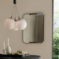 Kris Large Rectangular Mirror Antique Brass