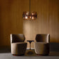 Poppy Swivel Chair Coco