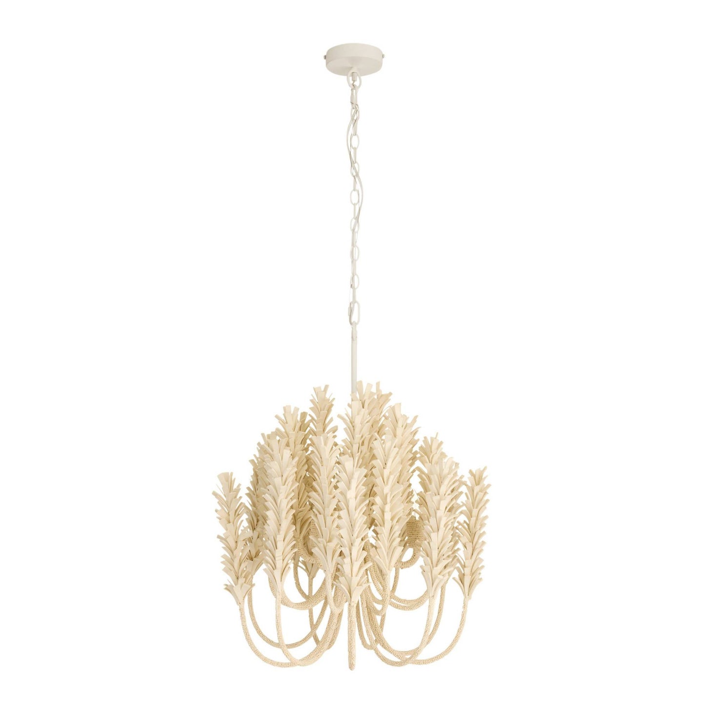 Kaia Chanderlier Small Chandelier Ivory Coconut