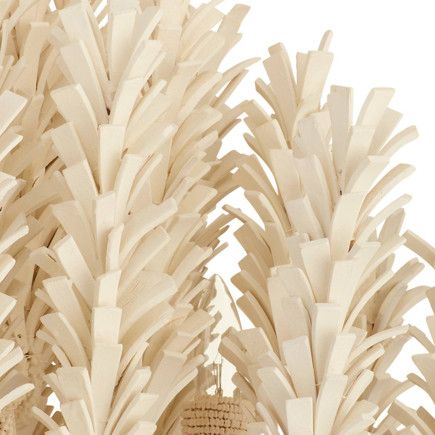 Kaia Chanderlier Small Chandelier Ivory Coconut