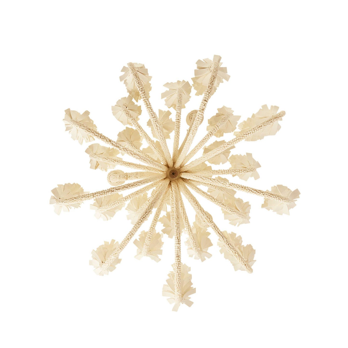 Kaia Chanderlier Small Chandelier Ivory Coconut