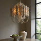 Kaia Chanderlier Small Chandelier Ivory Coconut