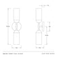 Emmett Wall Sconce Vintage Silver