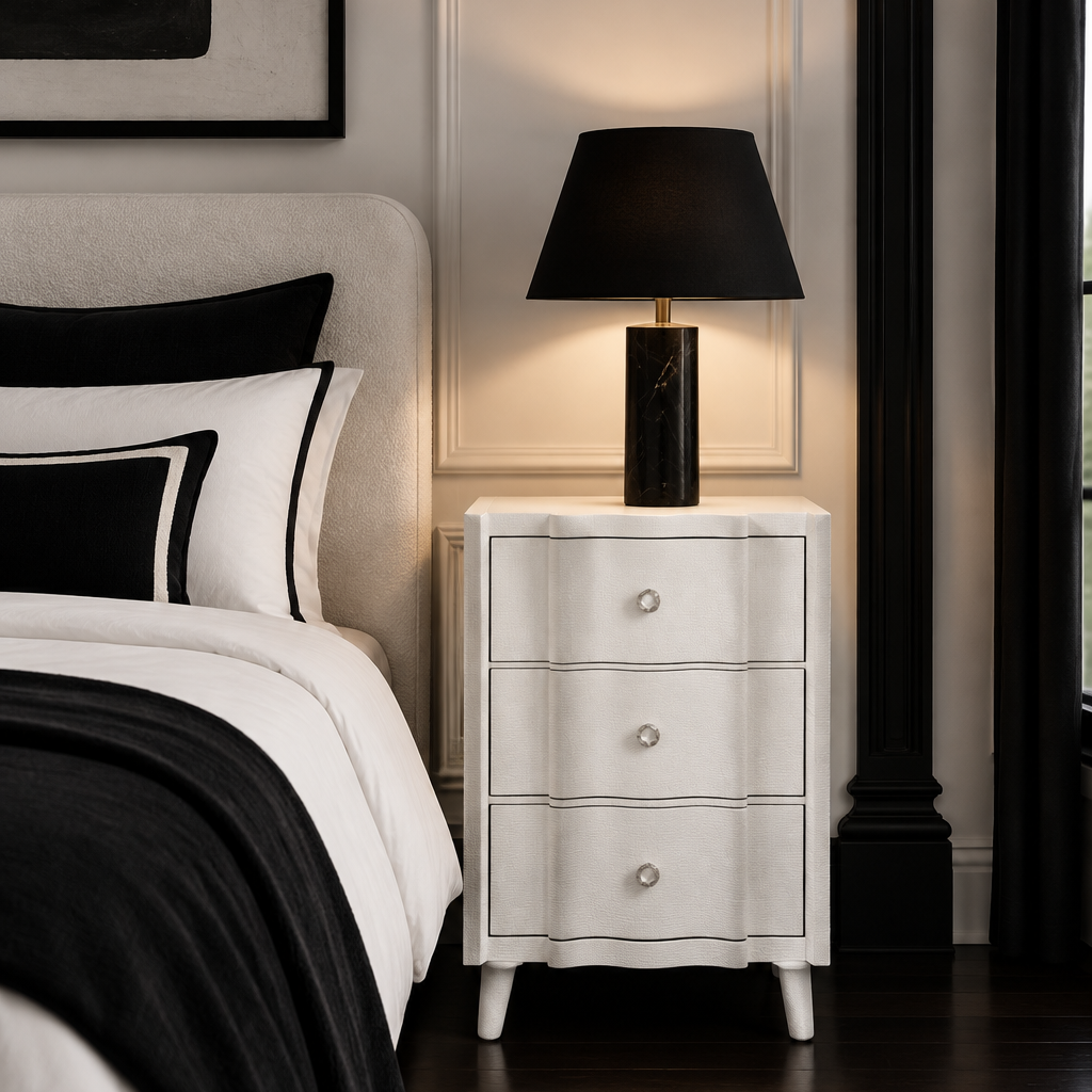essay white nightstand made goods