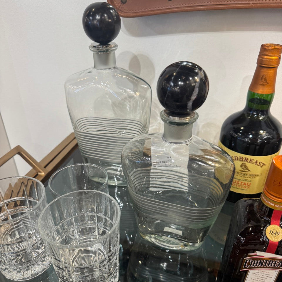Eaves Decanters Set of 2 Bengal Marble