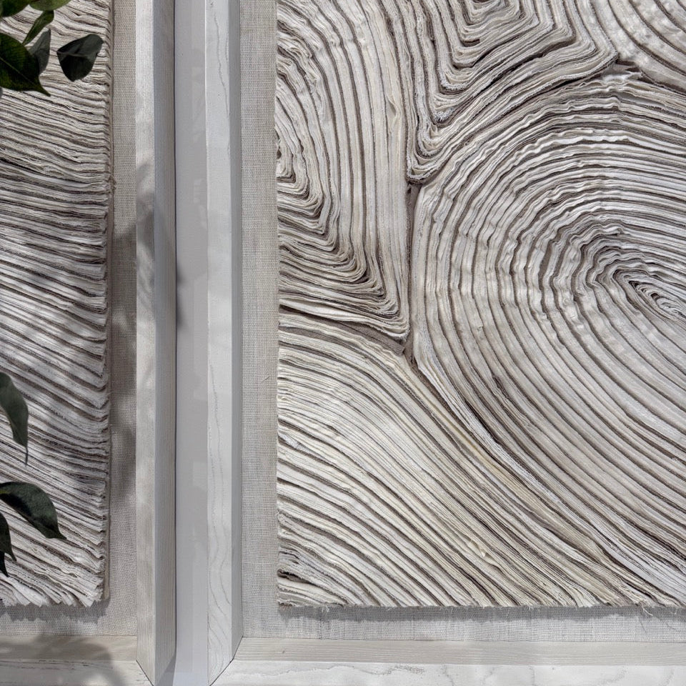 Harlowe Wall Decor Rectangle White