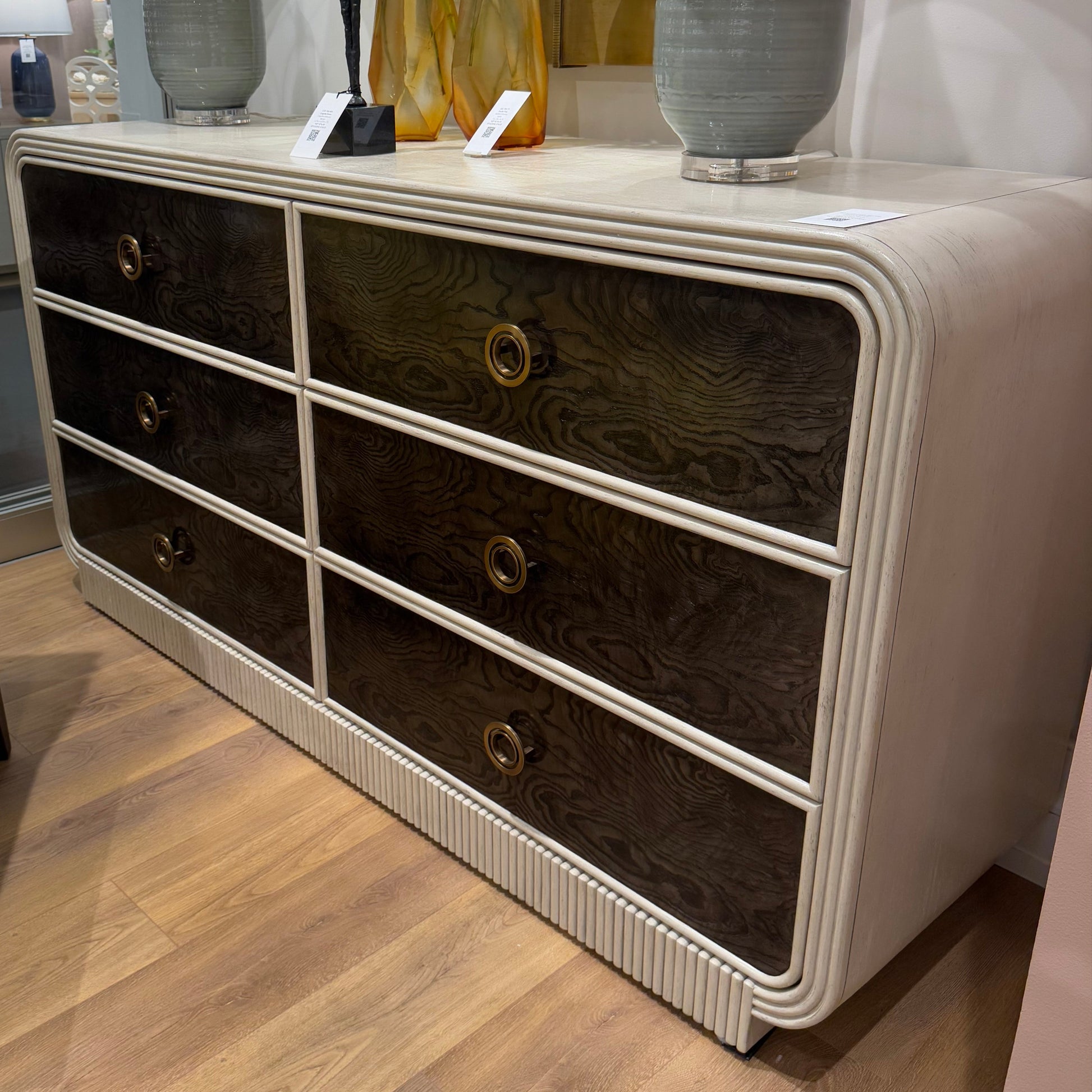 Modern interior design with a sofa, coffee table, and decorative elements.