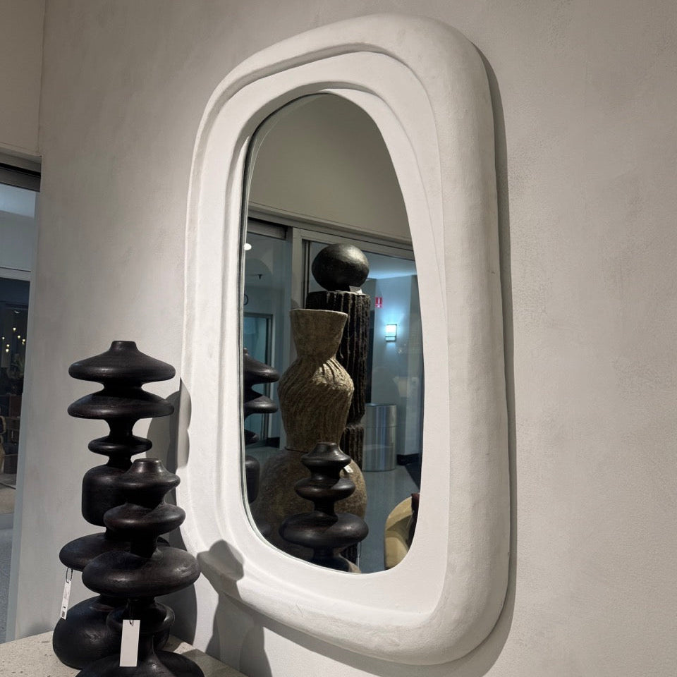 Epoque Mirror Large Painted Aluminum