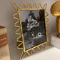 Ric Rac Picture Frame Gold