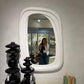 Epoque Mirror Large Painted Aluminum