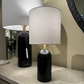 Callanish Marble Lamp Black