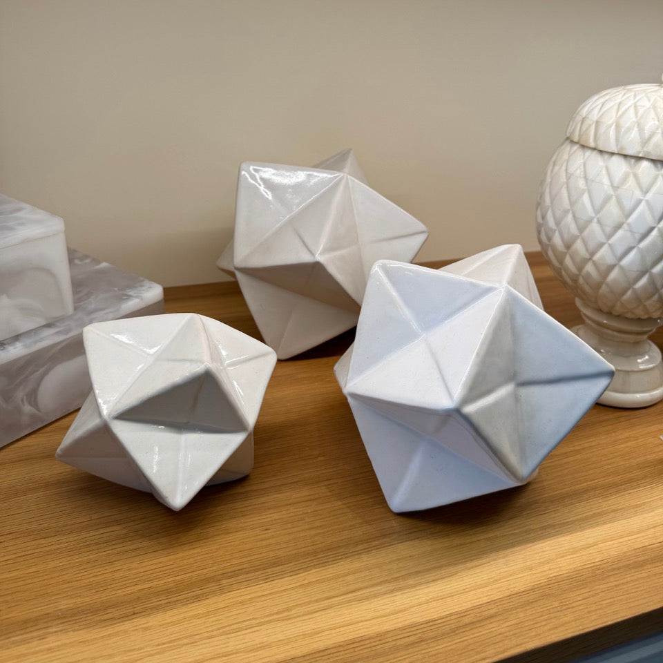 Bodie Object Set White Ceramic