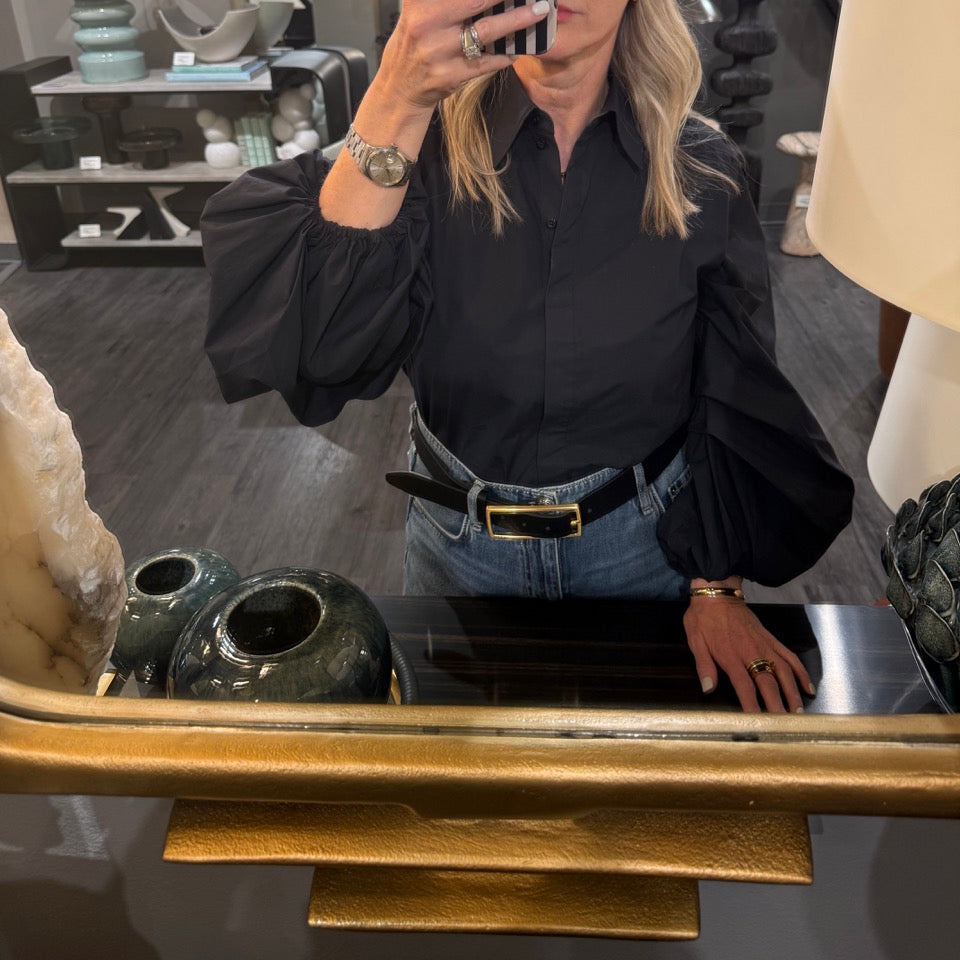 Hardaway Mirror Antique Brass
